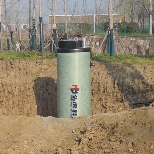 江西一体化雨水泵站作用玻璃钢预制泵站