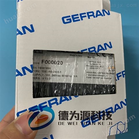 意大利GEFRAN传感器F000059 600-R-D-0-0-1
